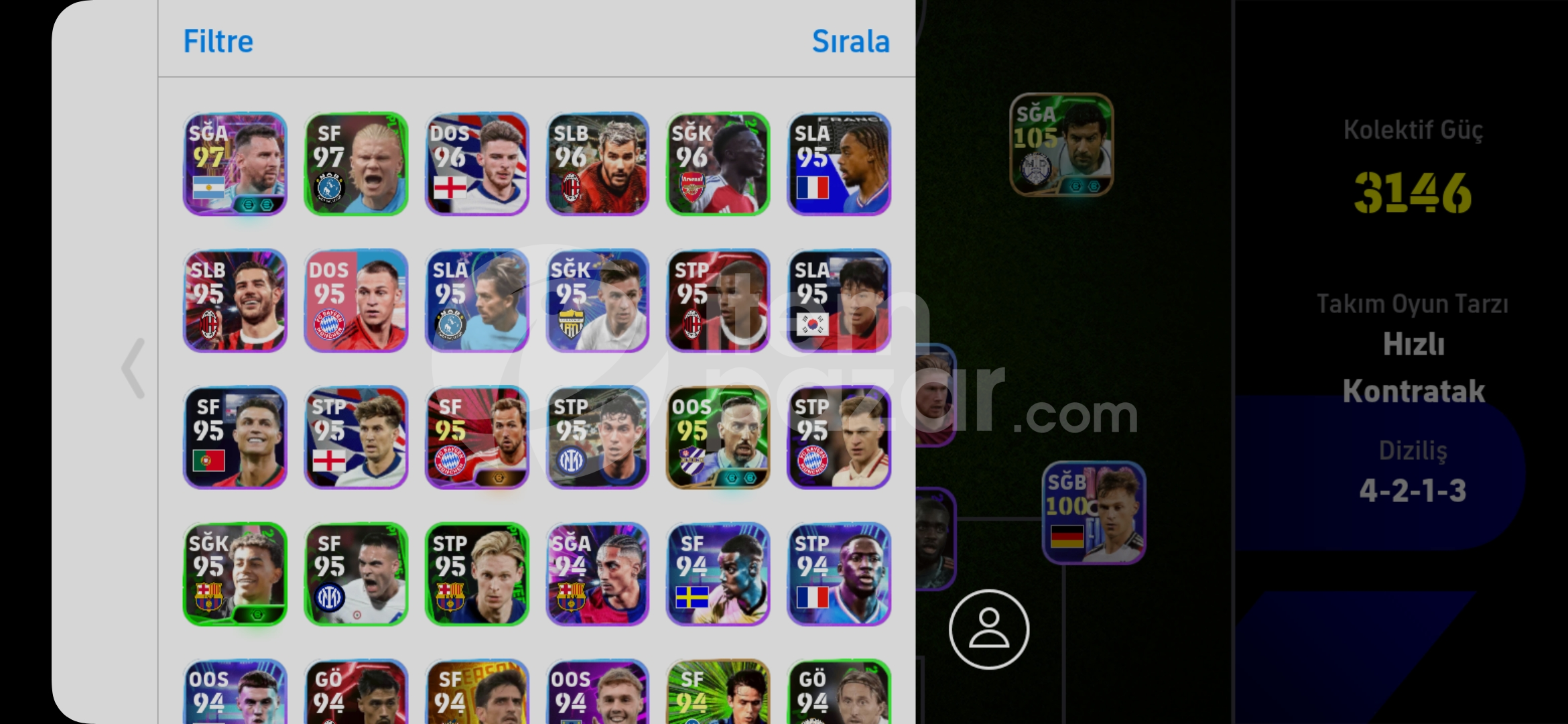 3146 KG 105 FIGO 104 CRUYFF UYGUN HESAP