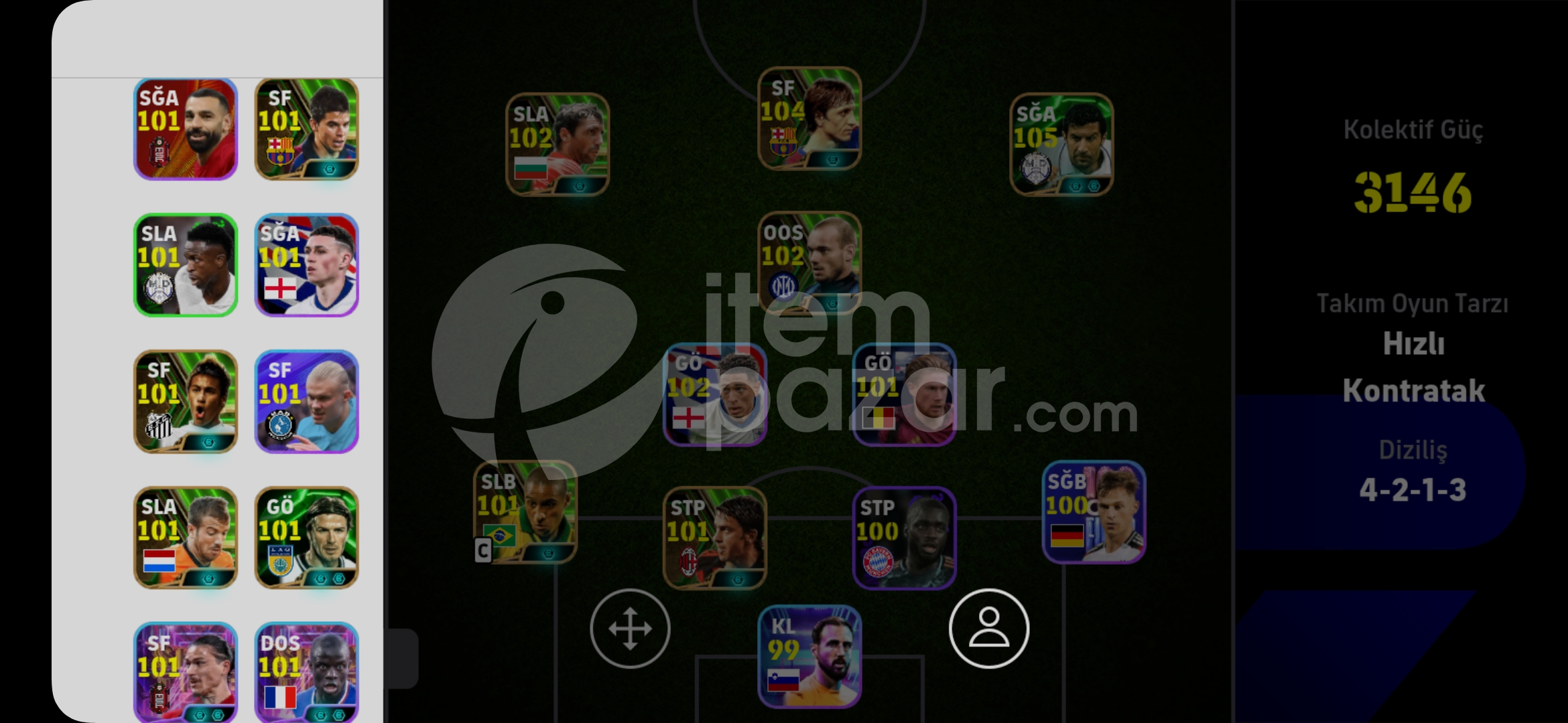 3146 KG 105 FIGO 104 CRUYFF UYGUN HESAP