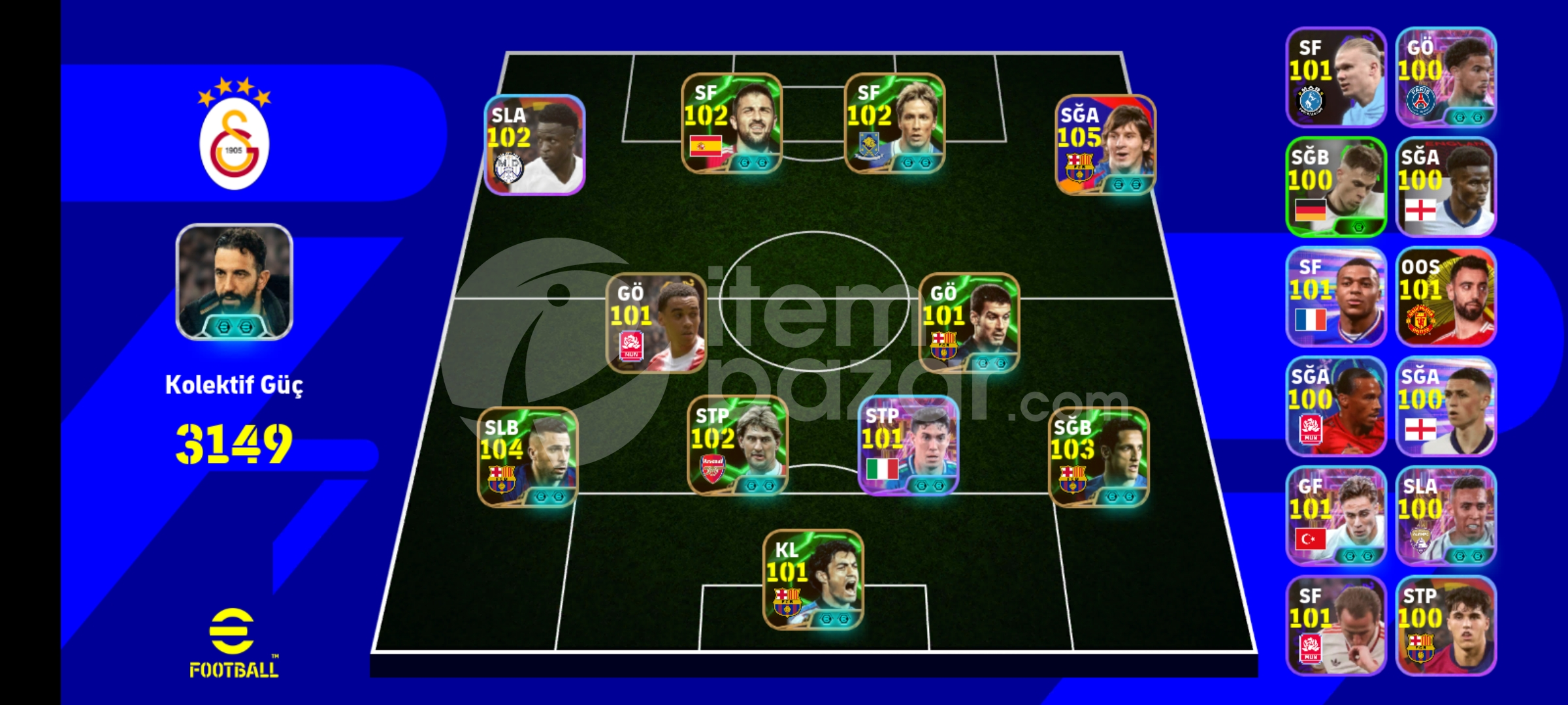 3150 pes hesap 