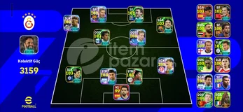 3159 KG ACİL SATILIK eFOOTBAL(PES) HESABI