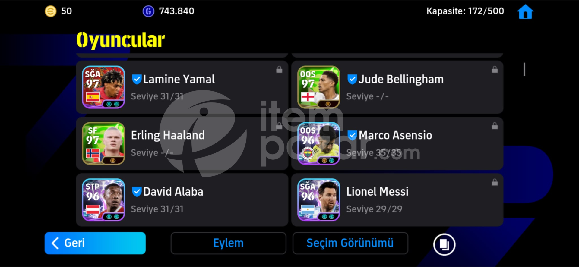 3169 KG 109 RONALDO VE 108 HAALAND ŞANSLI HESAP