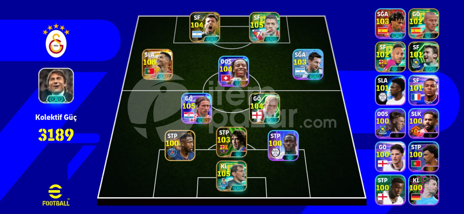 3190 KG 108 RONALDO EFOOTBALL MOBİL