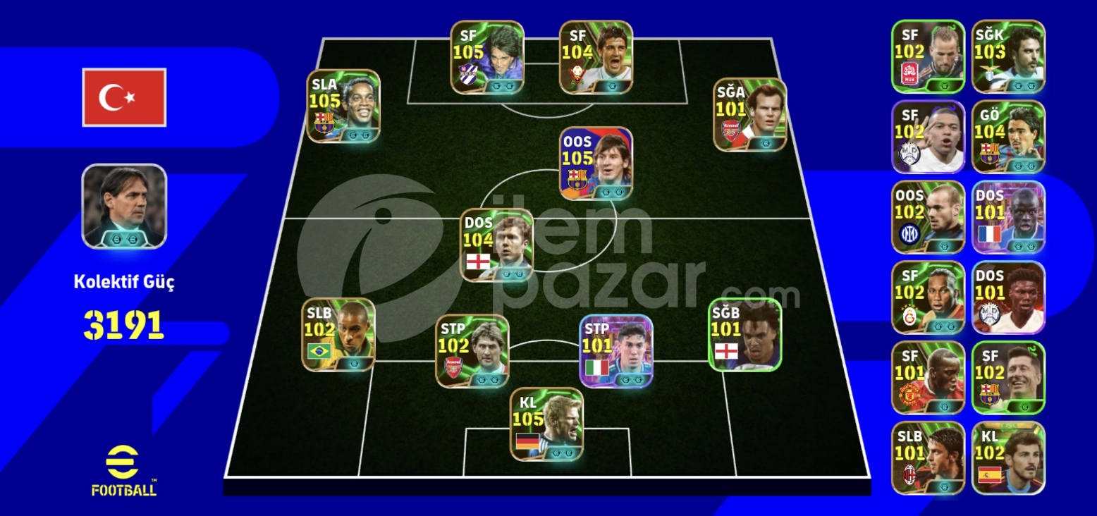 3191 RONALDİNHOLU BOMBA HESAP