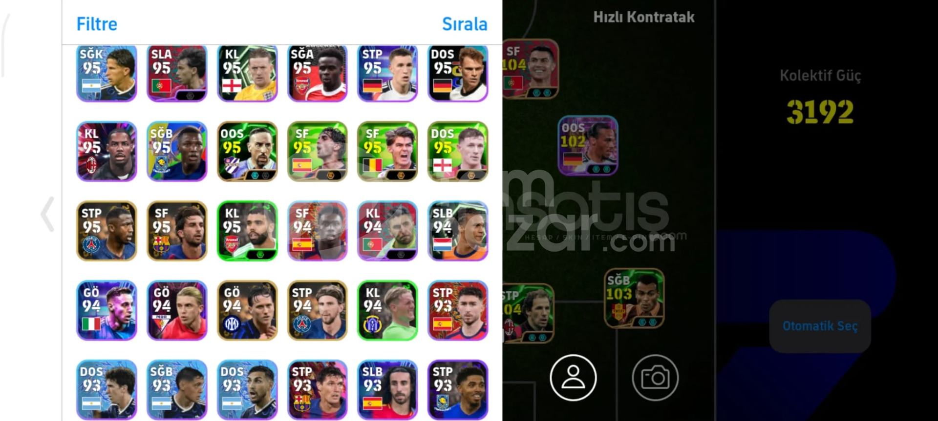 3195Kg 105Ronaldo 104Rooney 105basten 102Sane