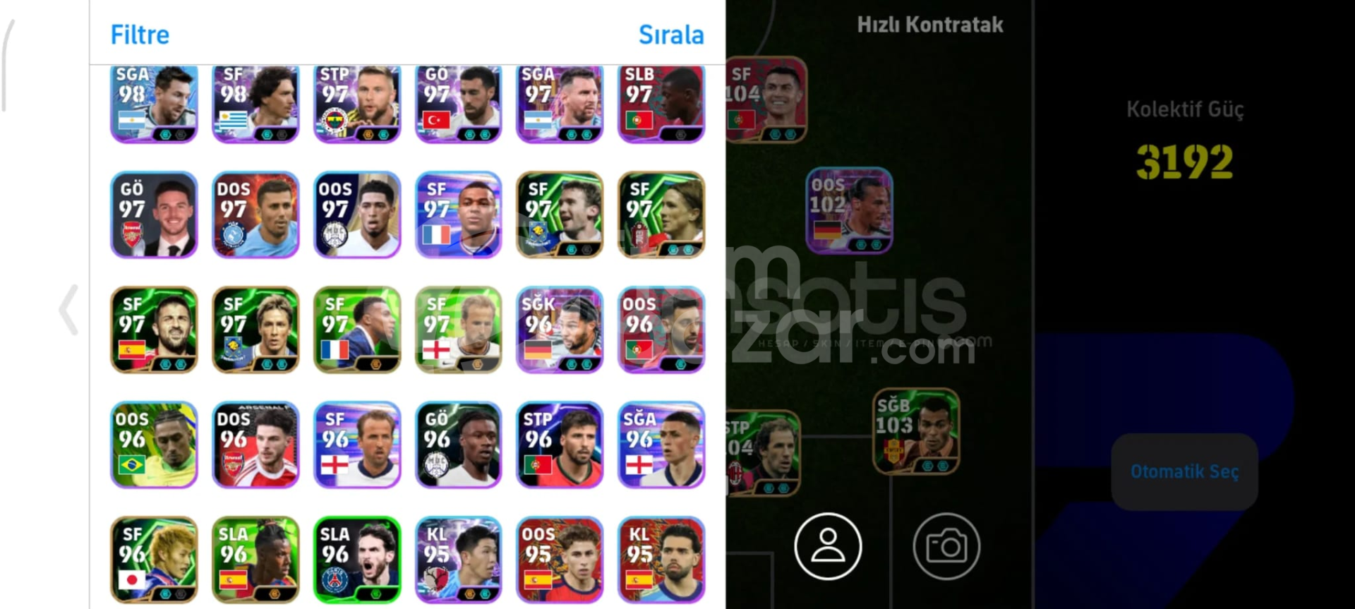 3195Kg 105Ronaldo 104Rooney 105basten 102Sane