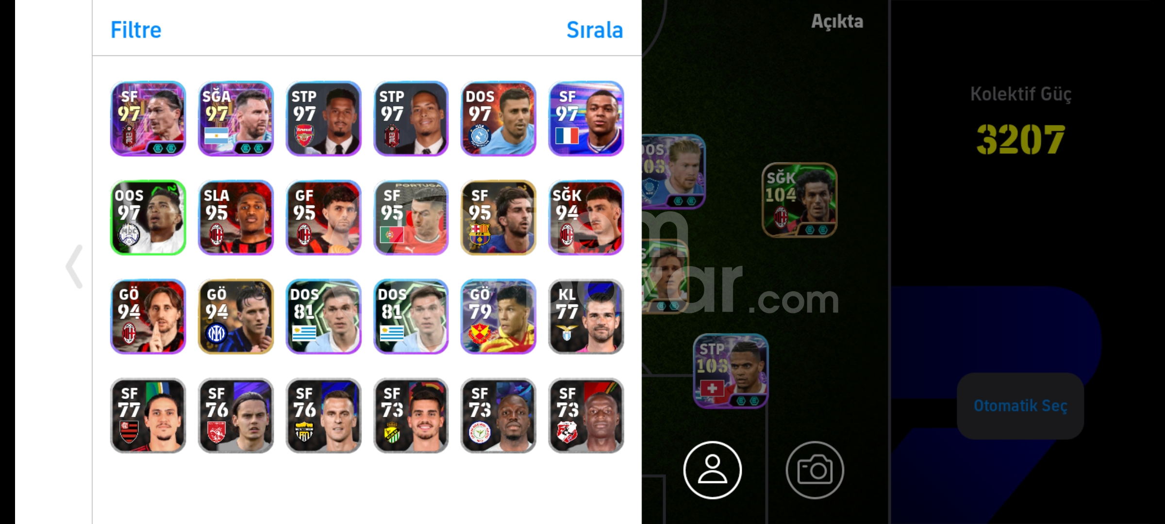 3207 Full+Full Hesap (Tek Bağ)