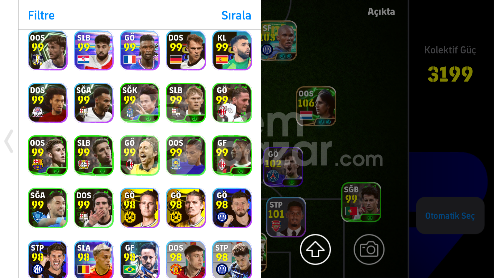 3200+KG 108 PELE VE 107 CRUYFF *TEK BAĞ*