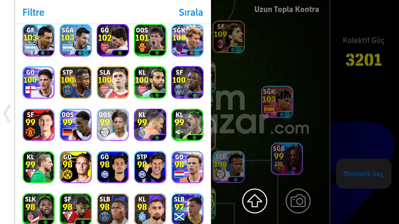 3201+KG 110 IBRAHIMOVIC *TEK BAĞ*