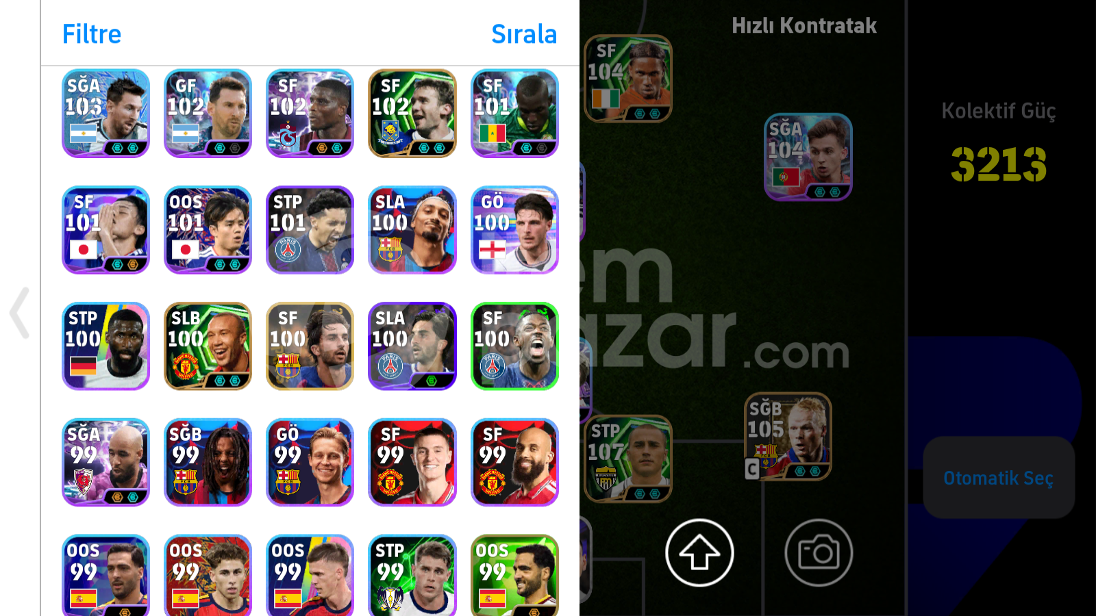 3215+KG 107 PELE VE 107 CANNAVARO