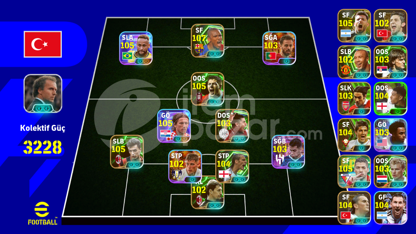 3230+KG 107 ETO'O VE BOMBACI NEYMAR