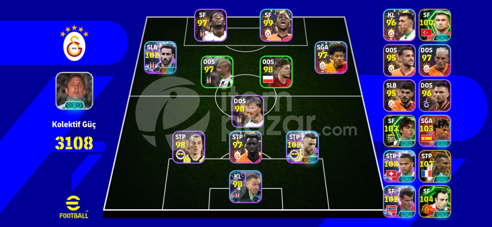 3230KG 106 BOMBACI ZİCO EFOOTBALL