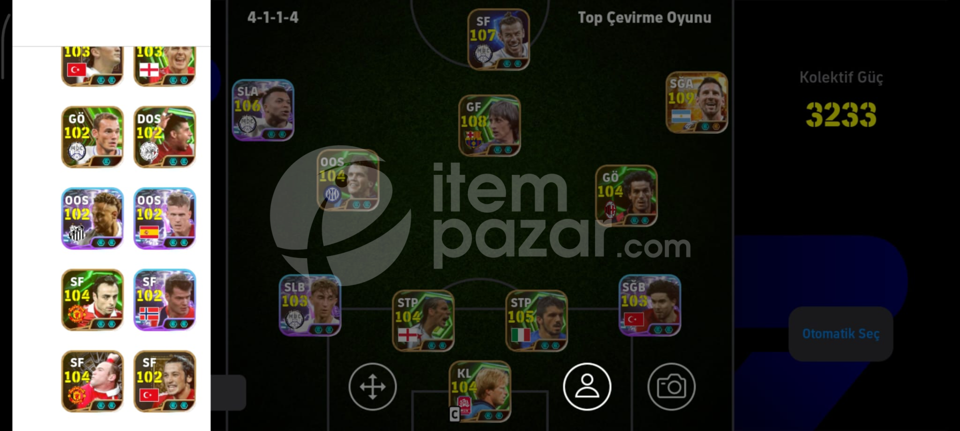 Acil 3233 kolektif Messi Bale Mbappe efsane