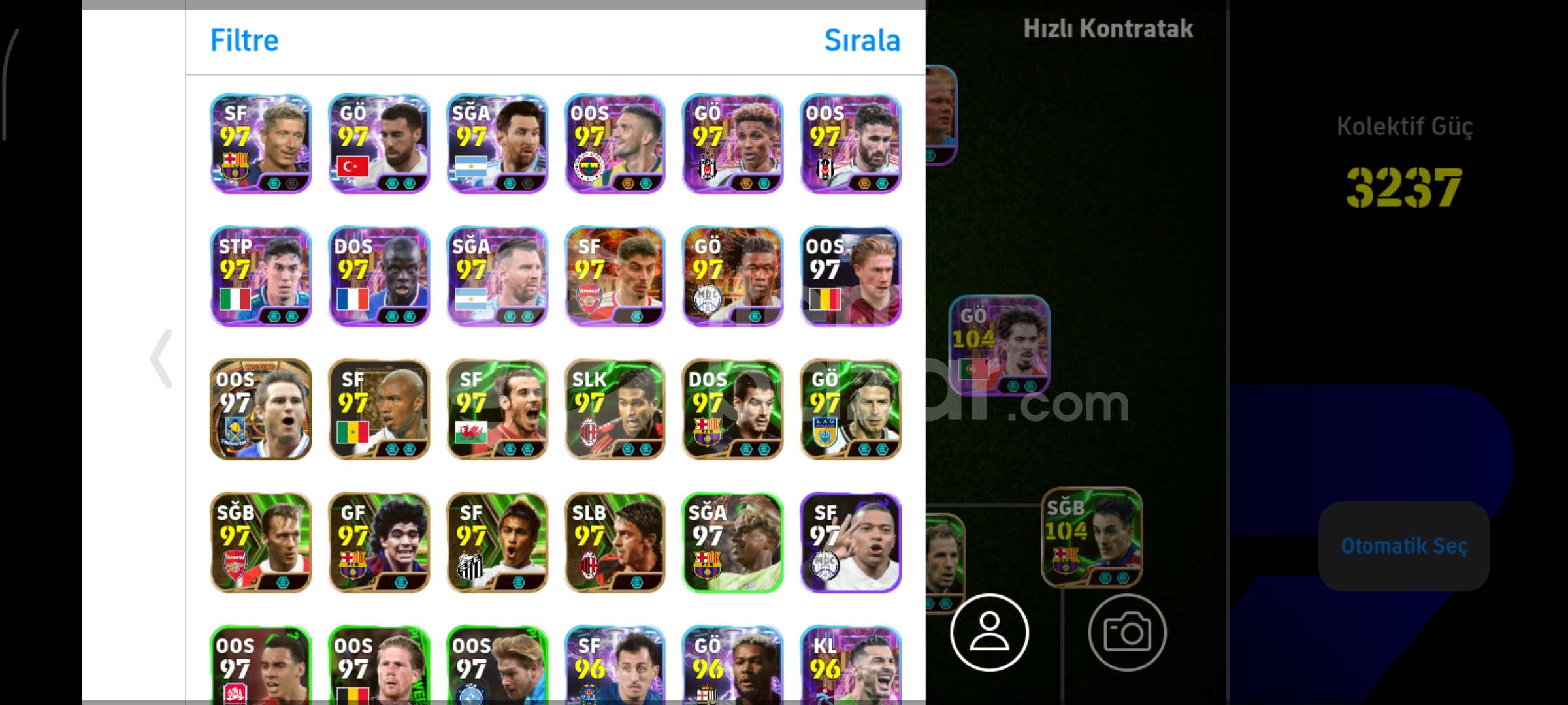 3237 Kolektif Güçlü Full Hesap 
