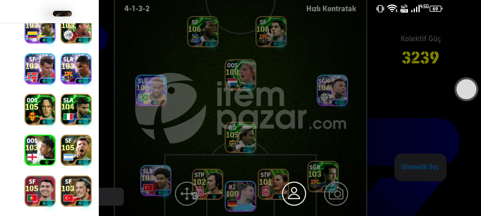 3240 kg eski pes21 hesabı 4bombacılı