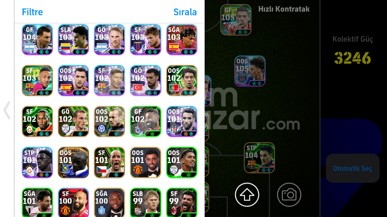 3246+KG 108 COSTA VE RONALDOINHO *TEK BAĞ*