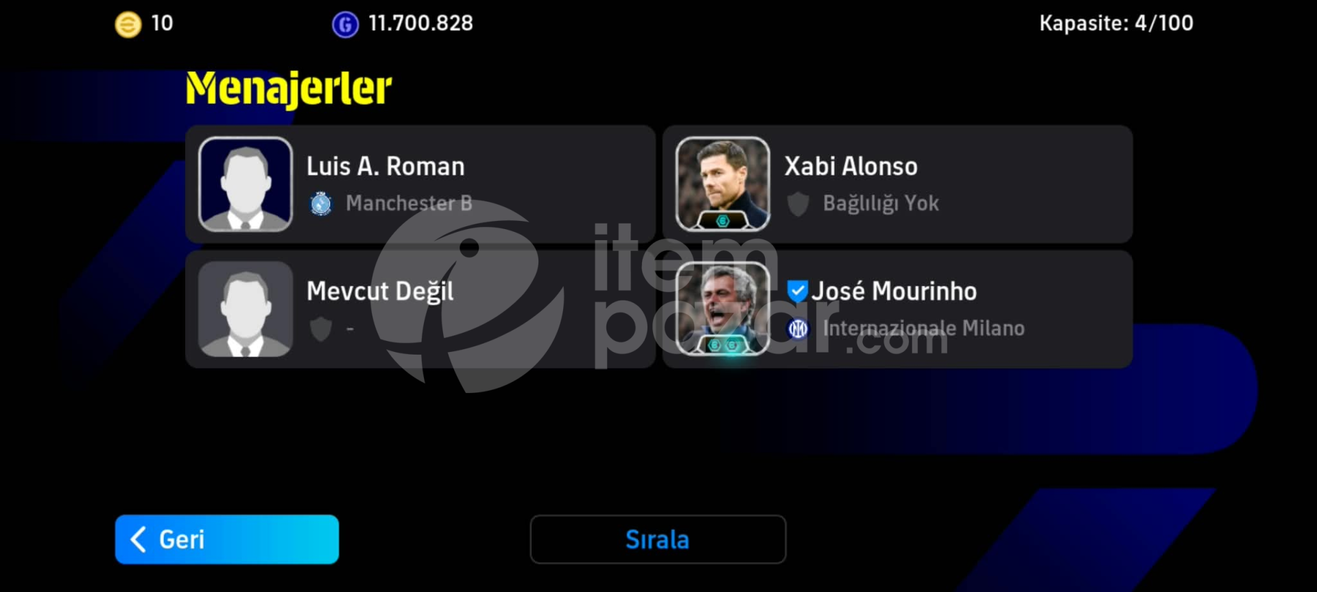 3253KG - 108 HAALAND,108 BUFFON,BOMBACI SALAH..