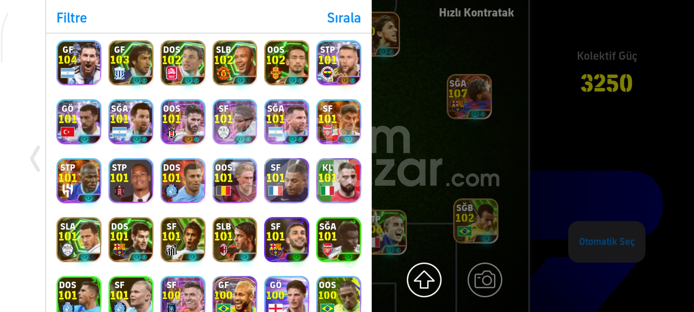 3255 KGLİ YENİ MESSİLİ! DEHŞET KADRO 