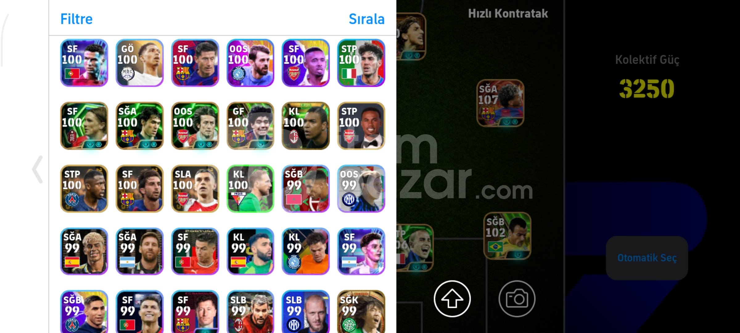 3255 KGLİ YENİ MESSİLİ! DEHŞET KADRO 