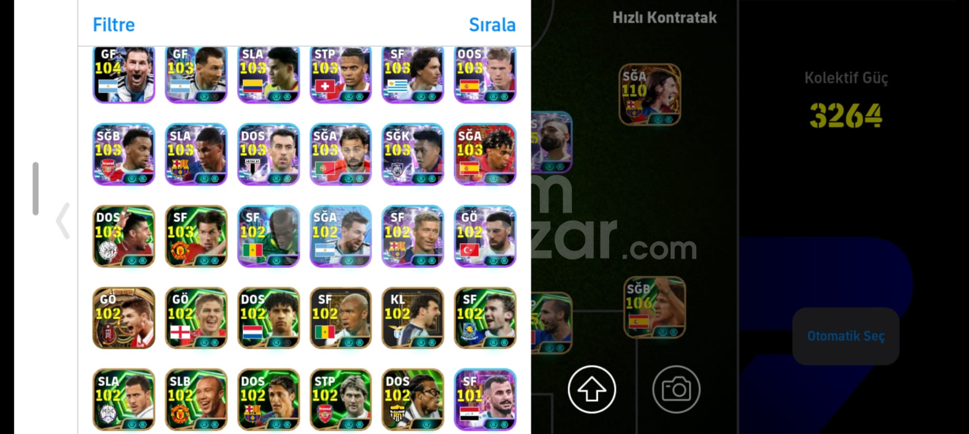 3265 110 Messi Full Meta Tek Bağ