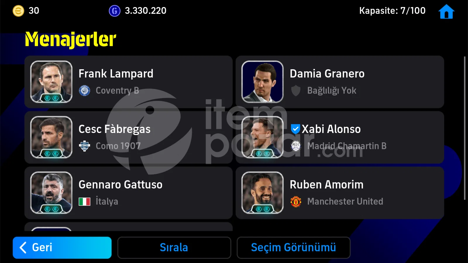 3265+KG 110 IBRAHIMOVIC 108 HAALAND *TEK BAĞ*