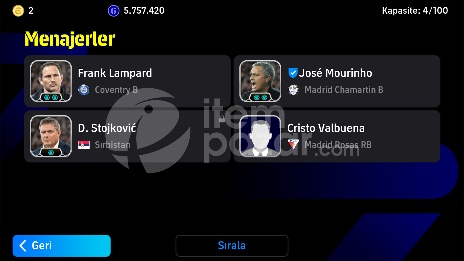 3270+KG 110 MESSI VE 110 IBRAHIMOVIC *TEK BAĞ*