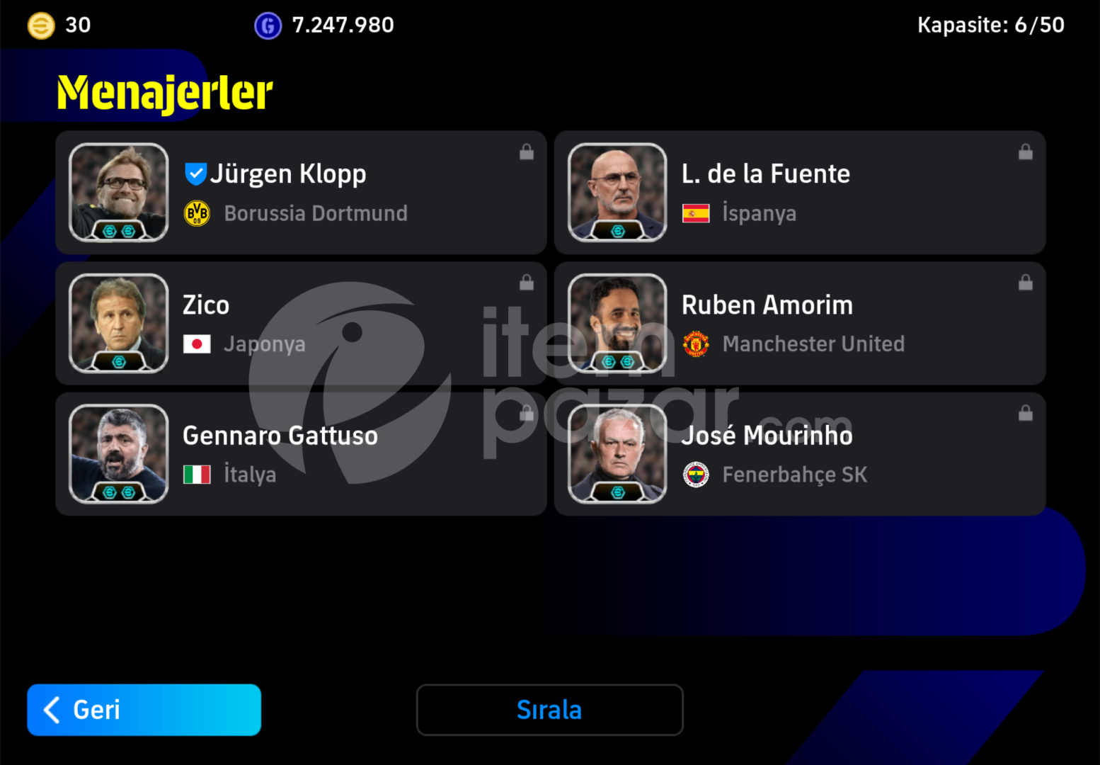 3270Kg Tek bağ 109 Pele 109 Best 107 Del piero!
