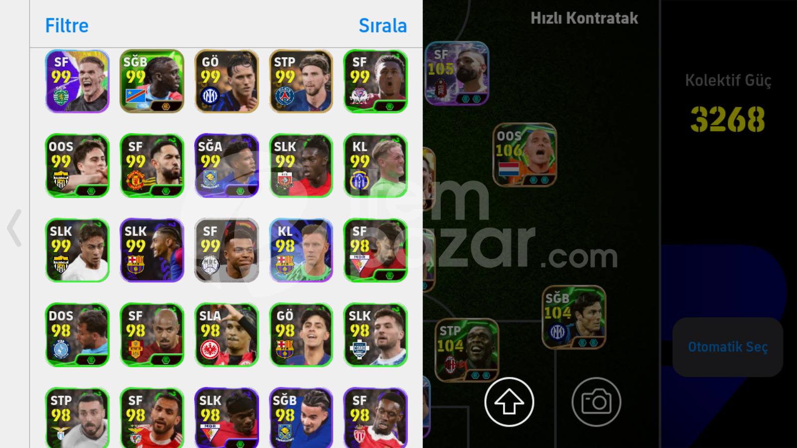 3272KG TEK BAĞ 110 MESSİ SALAH HAZARD TOTTİ