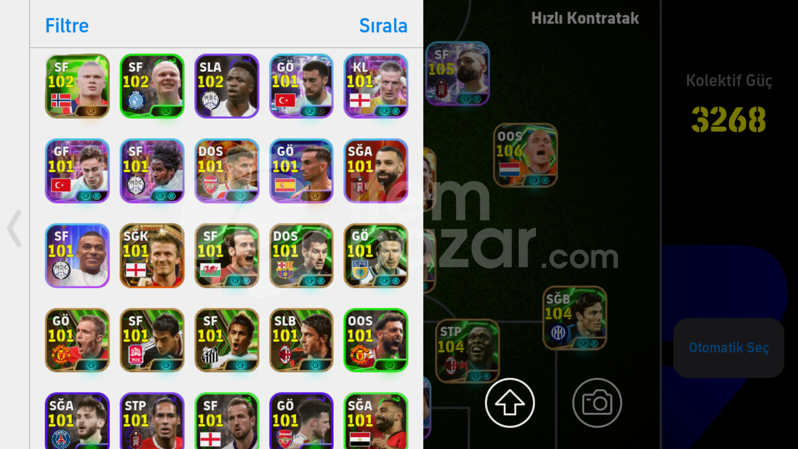 3272KG TEK BAĞ 110 MESSİ SALAH HAZARD TOTTİ