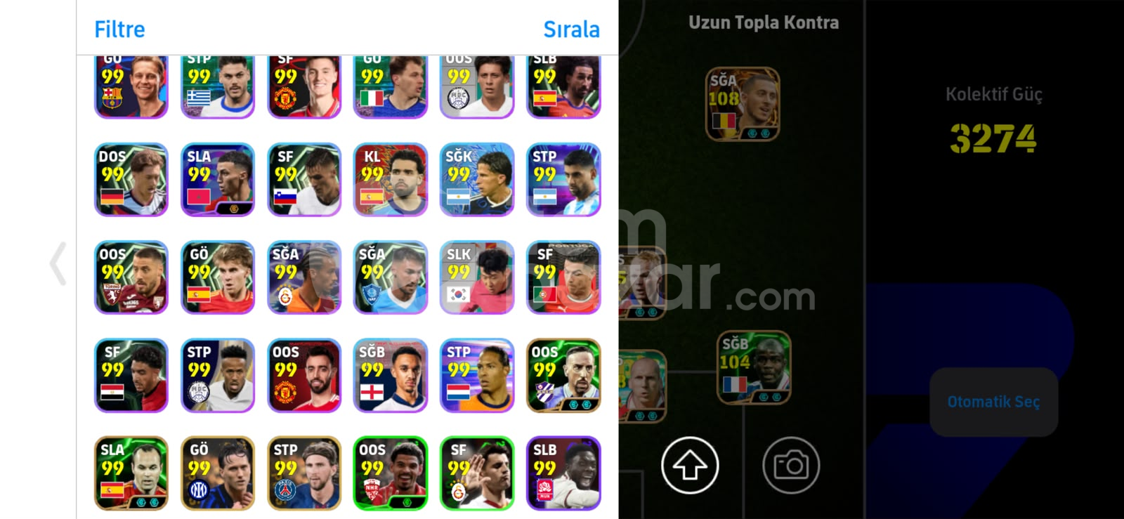 3275KG 108 HAZARD STAM DEFANS HESABI EFOOTBALL