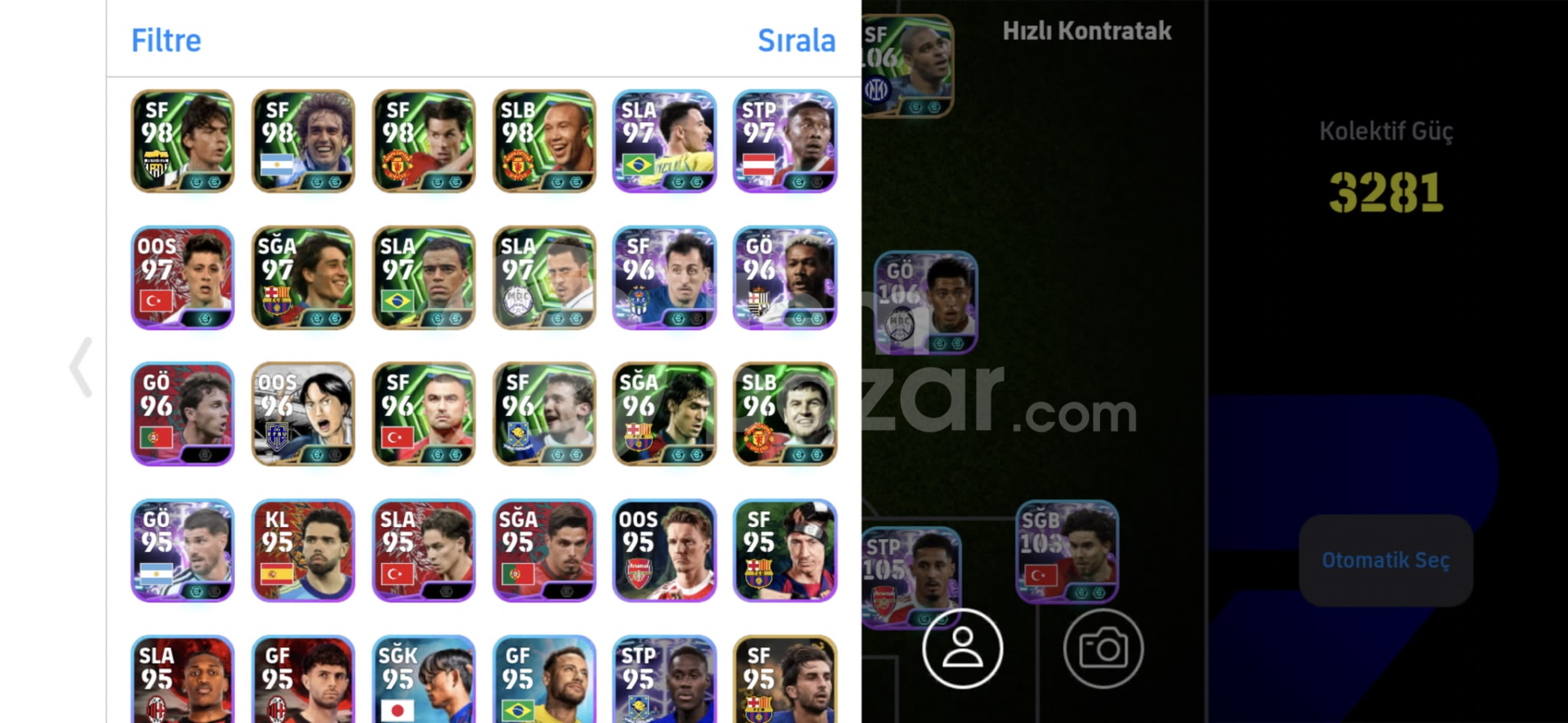 3282KG TEK BAĞ 110 BOMBACI MESSİ MBAPPE