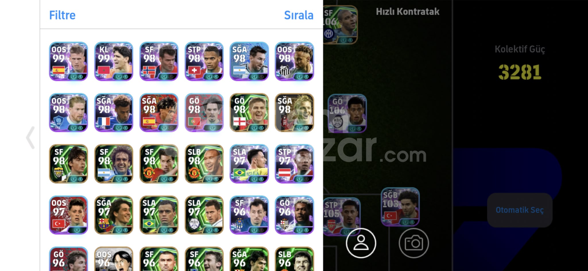 3282KG TEK BAĞ 110 BOMBACI MESSİ MBAPPE