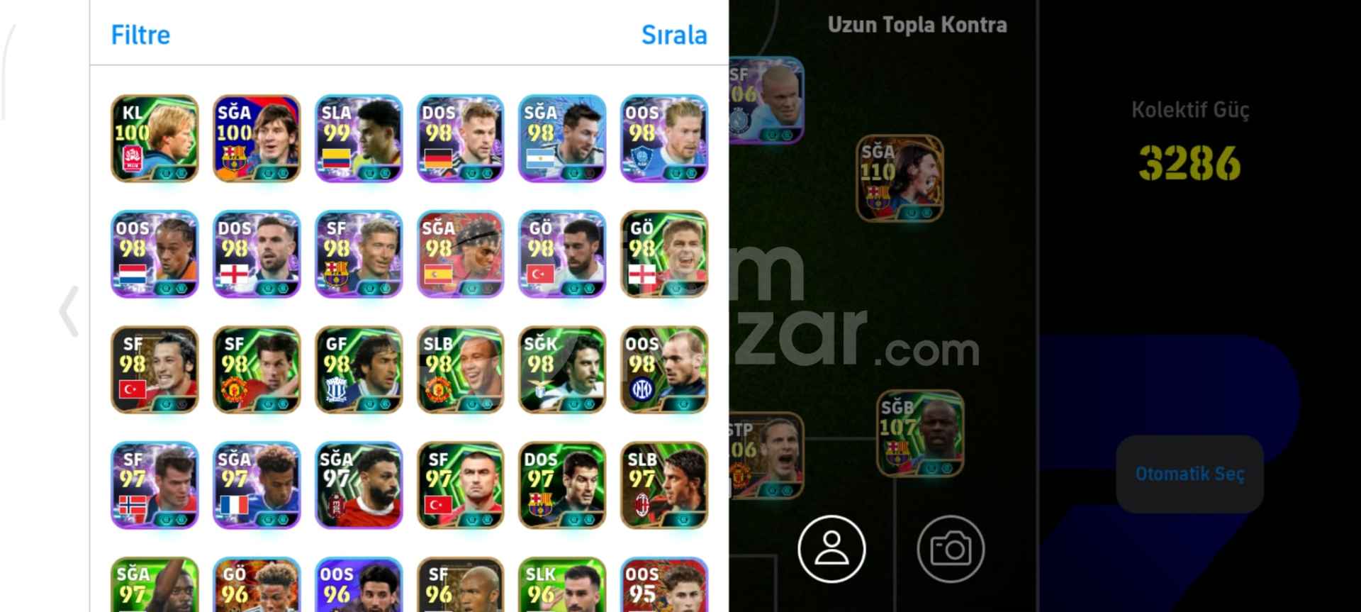 3287KG TEK BAĞ 110 BOMBACI MESSİ HAALAND 