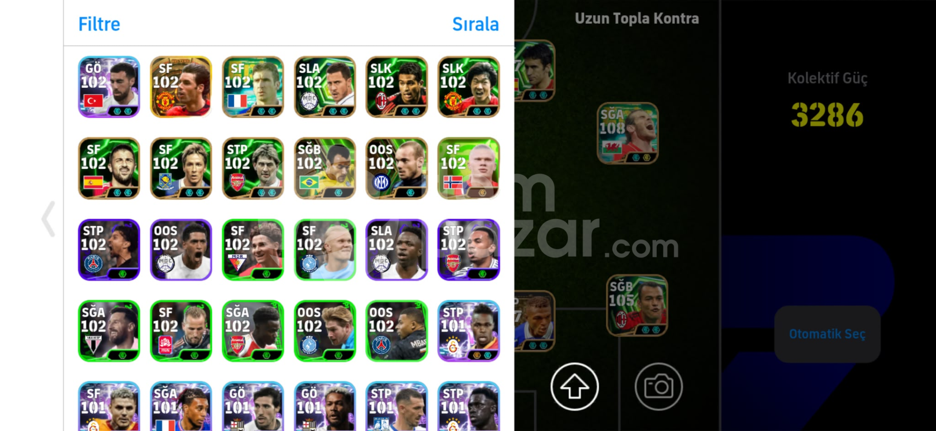 3290KG TEK BAĞ 110 MESSİ BALE DEMBELE