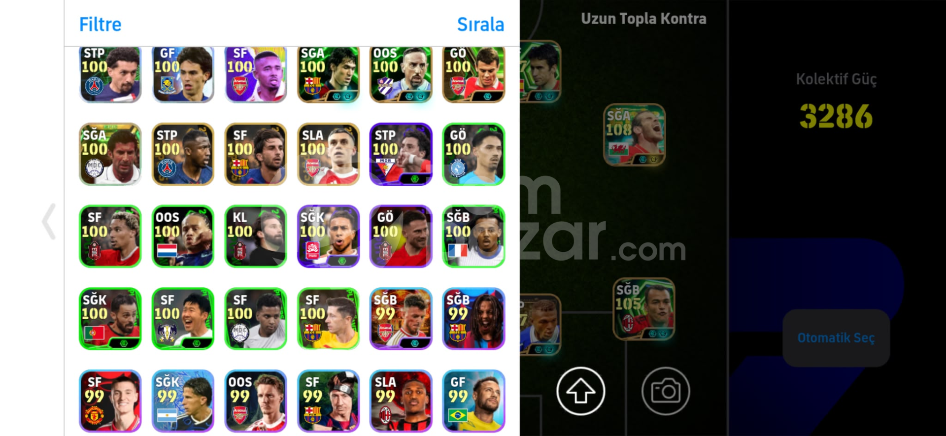 3290KG TEK BAĞ 110 MESSİ BALE DEMBELE