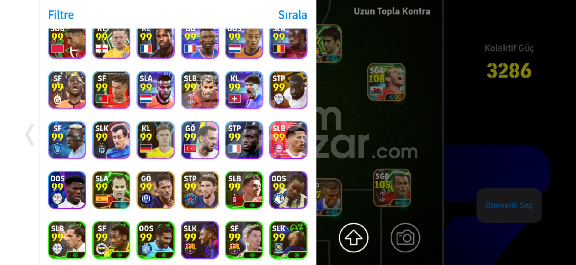 3290KG TEK BAĞ 110 MESSİ BALE DEMBELE