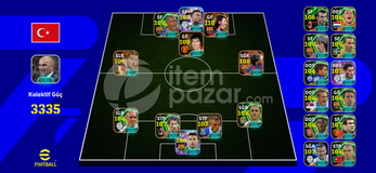 3335 KG TEK BAĞ PES 21 OYUNCULU PAZARLIK VARDIR