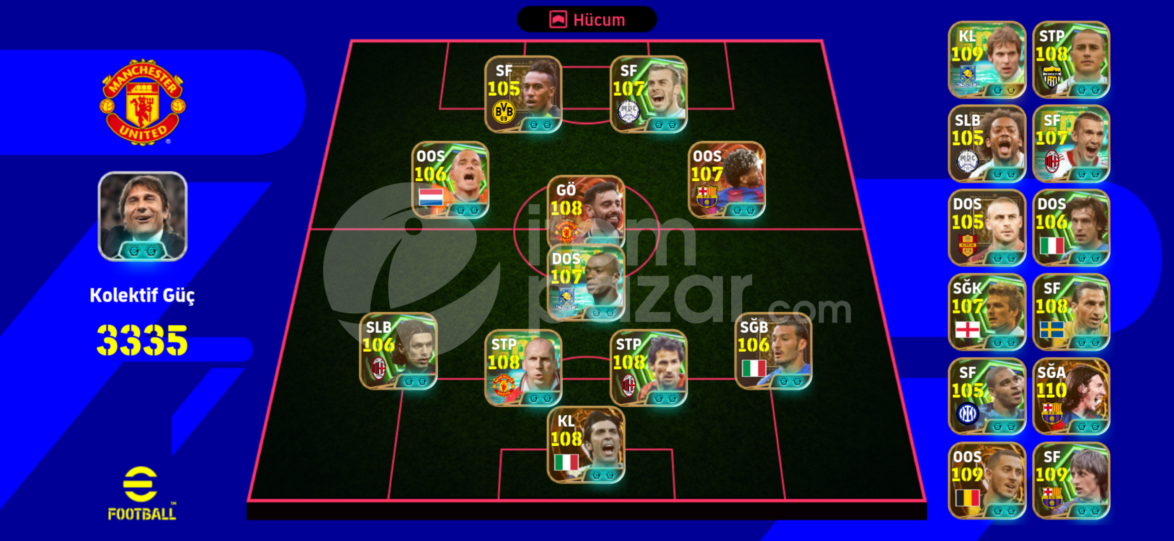 3340+Kg tek bağ pes 21 hesabı eksi yok