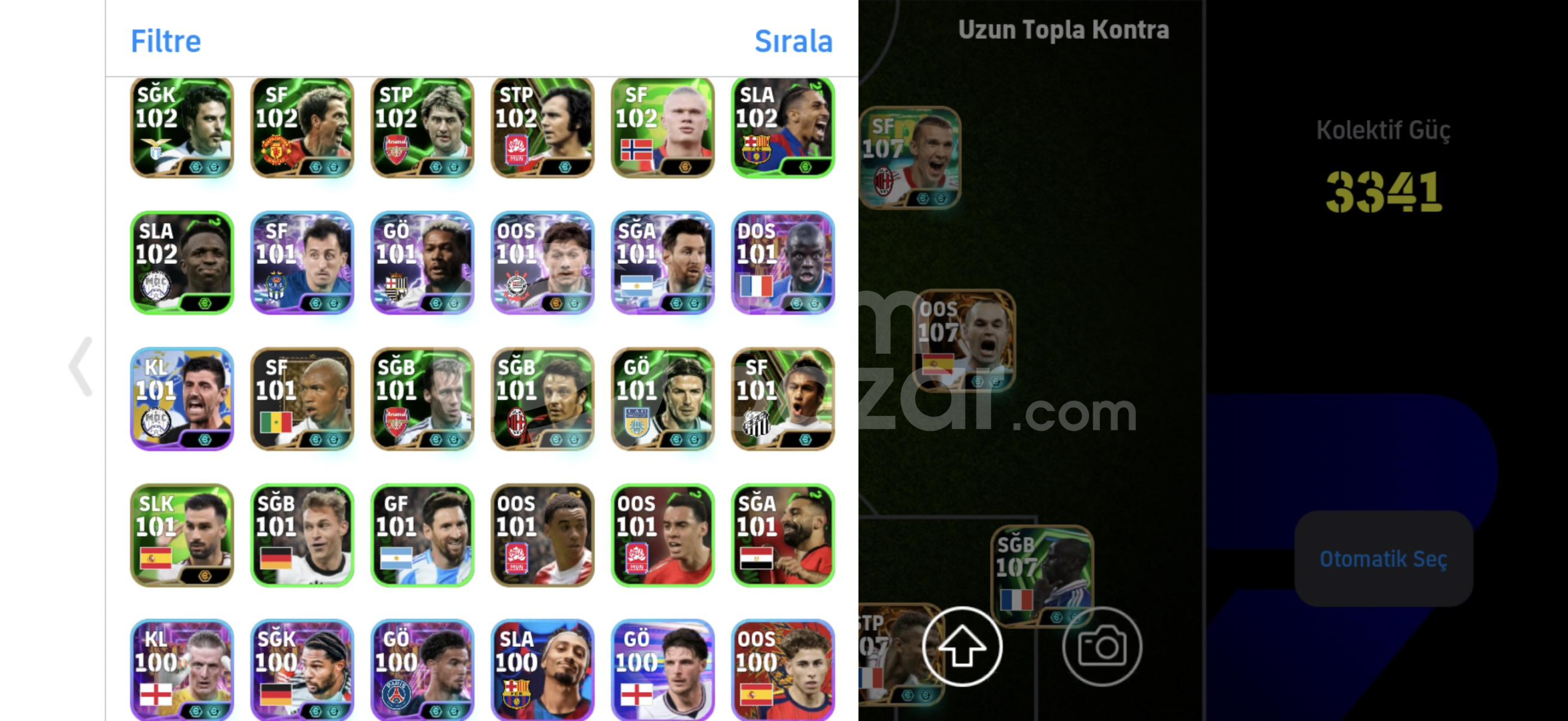 3350+ Kolektif full meta hesap dolular dolusu