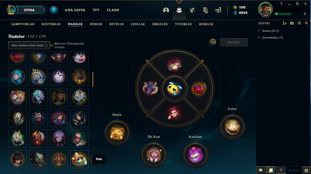 348 LEVEL - 88 KOSTÜM - GOLD 2 - 250K YASUO -TR