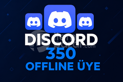 ⭐350 Discord Offline Üye ⭐