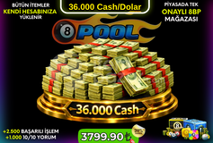⭐⭐36.000 Cash/Dolar⭐⭐
