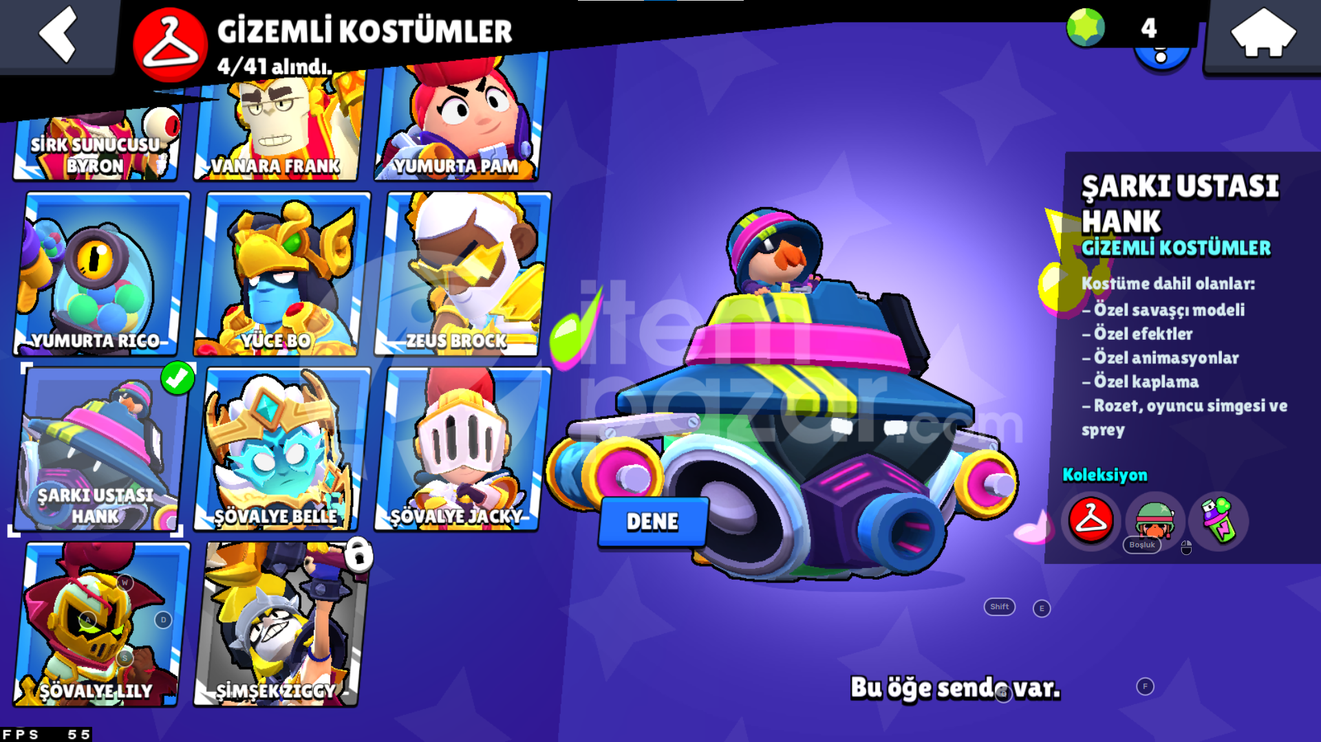 37K S. MEKA MORTİS⭐205+SKİN⭐78/96