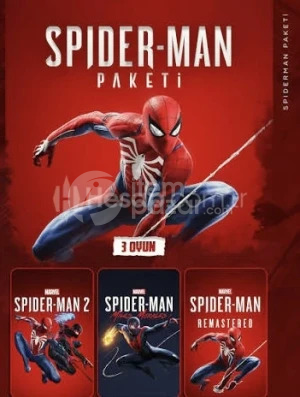 3Ü Bi Arada Spider-Man 2RemasteredMiles Morales