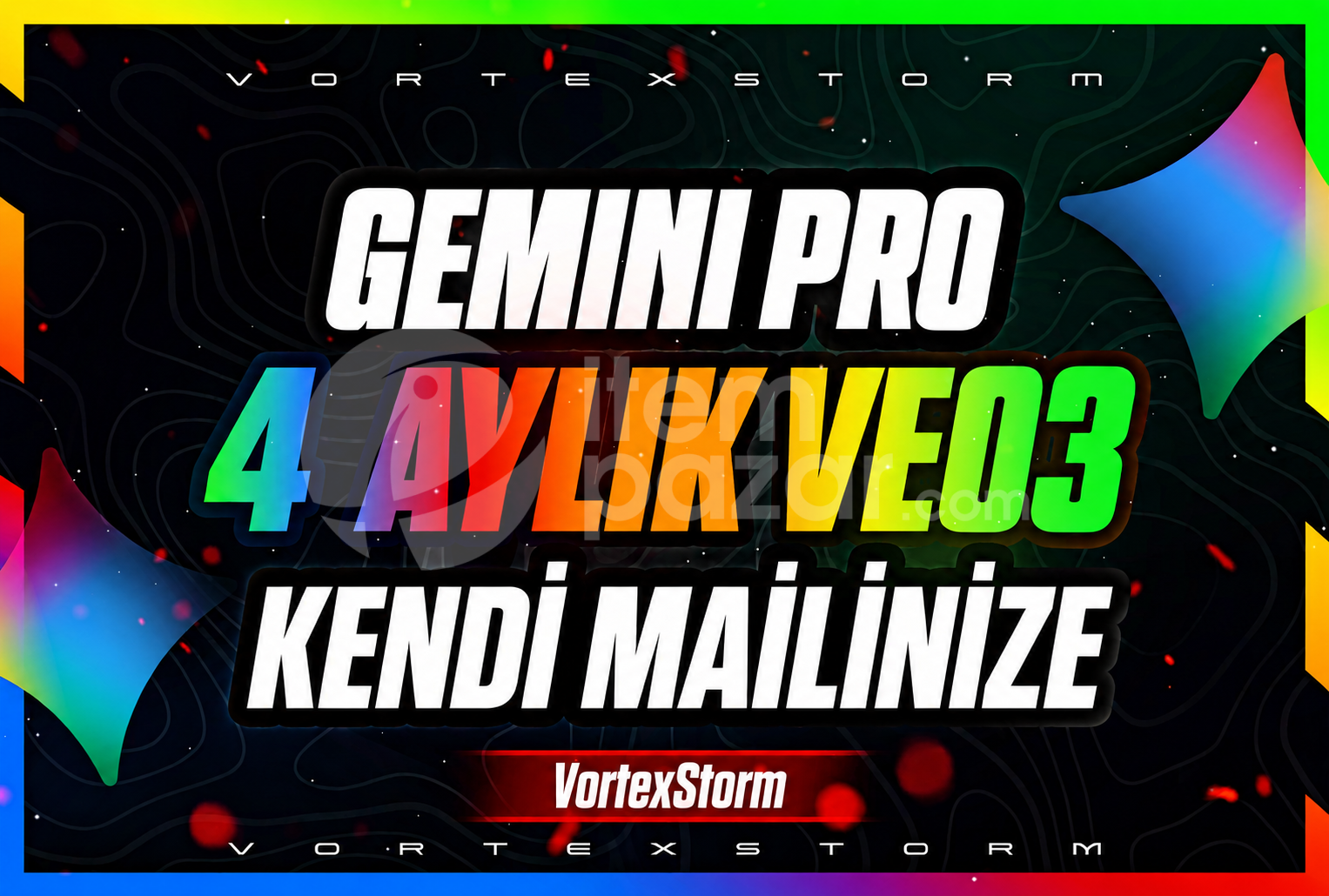 4 Ay Gemini Pro + Antigravity Kendi Mailinize