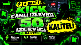 ⚡ [4 Saat] 50 Kick Canlı İzleyici | Kaliteli