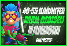 40-55 Karakter Mail Değişen Random