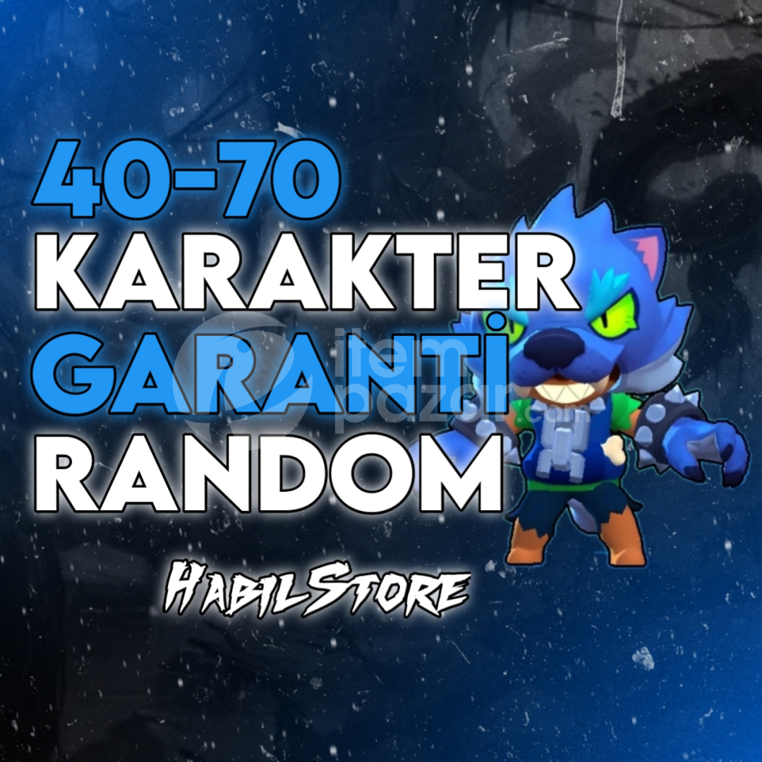 ⭐40/70 KARAKTER GARANTİ RANDOM⭐