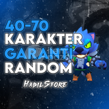 ⭐40/70 KARAKTER GARANTİ RANDOM⭐