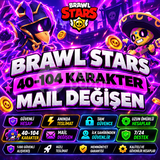 ⭐️40-104 Karakter Garanti Mail Değişen⭐️