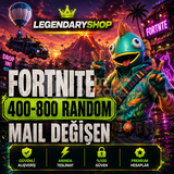 ⭐ 400-800 SKİN FORTNİTE MAİL DEĞİŞEN HESAP